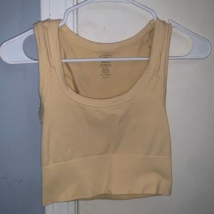 Sunkissed Coconut Yellow Tank